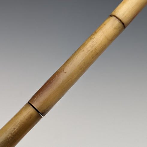 英国ヴィンテージ ステッキ 杖 曲がりハンドル ホーンシャフト 90cm