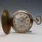 約 1923 年古董浪琴錶懷錶鍍金獵人錶殼 Cal18.50 工作狀況良好