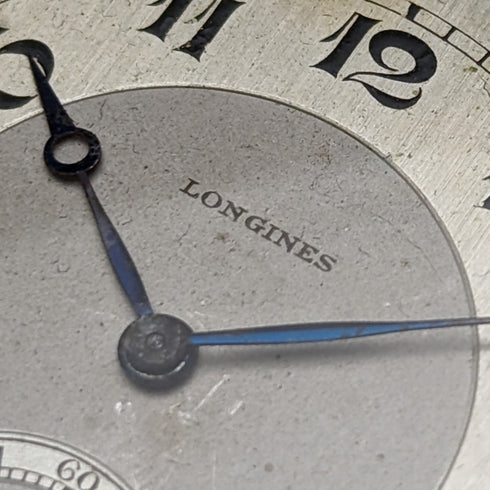 約 1923 年古董浪琴錶懷錶鍍金獵人錶殼 Cal18.50 工作狀況良好