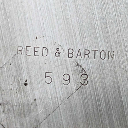 米国ヴィンテージ シルバープレート製 リス装飾 ナッツディッシュ Reed and Barton 箱入り