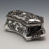 1905 British Antique Sterling Silver Jewelry Box 202g Jones & Crompton