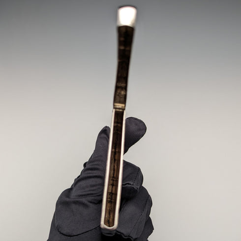 1881 年英國古董純銀卡包日本風格裝飾 63 克 Deakin and Nephew