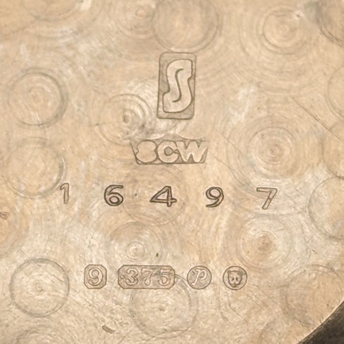 1970 英國復古 JW Benson K9 純金錶殼男錶運作良好