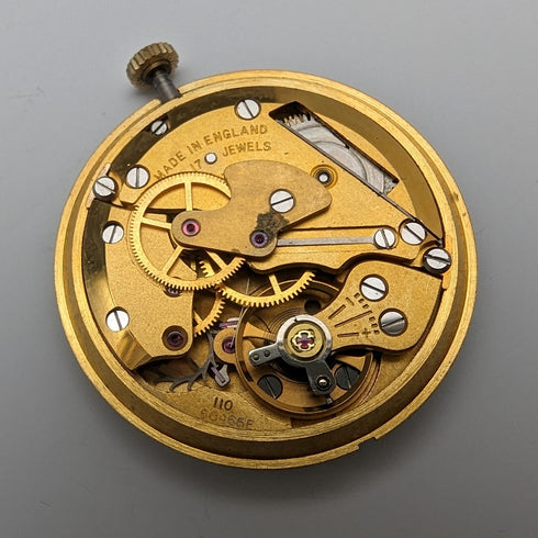 1970 英國復古 JW Benson K9 純金錶殼男錶運作良好