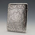 1898 British Antique Sterling Silver Card Case 75g Saunders and Shepherd