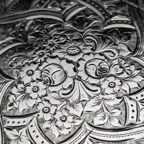 1898年 英国アンティーク 純銀製 カードケース 75g Saunders and Shepherd