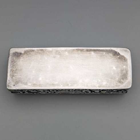 1901 British Antique Sterling Silver Box 71g George Nathan