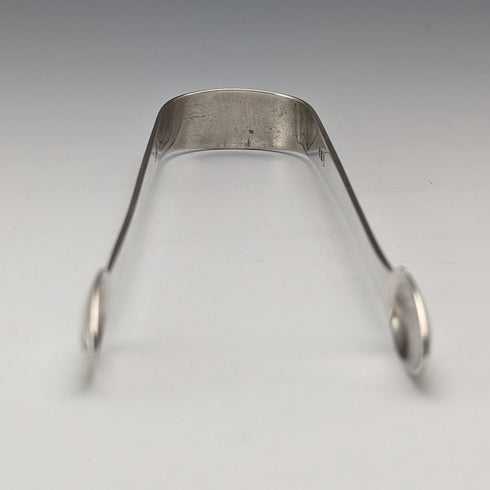 1800 British Antique Sterling Silver Sugar Tongs 28g Stephen Adams