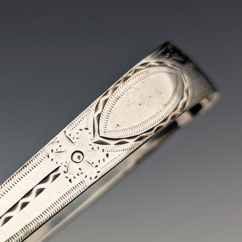 約 1800 年英國古董純銀糖鉗 25 克喬治史密斯四世