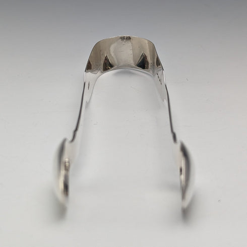 1823 British Antique Sterling Silver Sugar Tongs 27g John William Blake