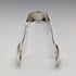 1823 British Antique Sterling Silver Sugar Tongs 27g John William Blake