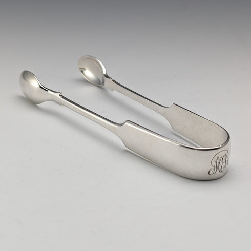 1909年 英国アンティーク 純銀製 シュガートング 35g Henry Hobson and Sons