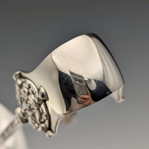 1893年 英国アンティーク 純銀製 シュガートング 29g John Round and Son