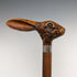 British Vintage Men's Cane Resin Rabbit Head Handle 90cm