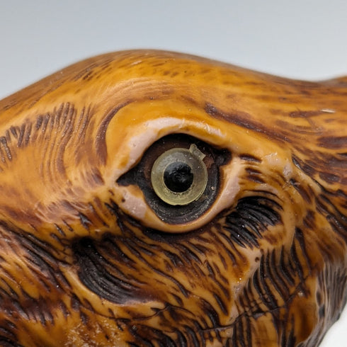 英国ヴィンテージ 紳士用ステッキ 樹脂製ラビットヘッドハンドル 90cm