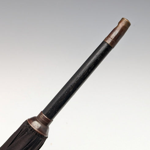 英國古董女式雨傘鍍金手拿包手柄 91 厘米