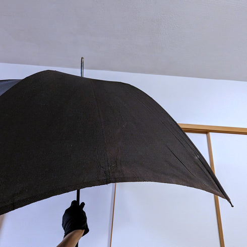 英國古董女式雨傘鍍金手拿包手柄 91 厘米