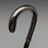 1914 British Antique Ladies Umbrella Sterling Silver Curved Handle 93cm