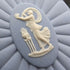 British Vintage Wedgwood Jasperware Oval Perfume Bottle