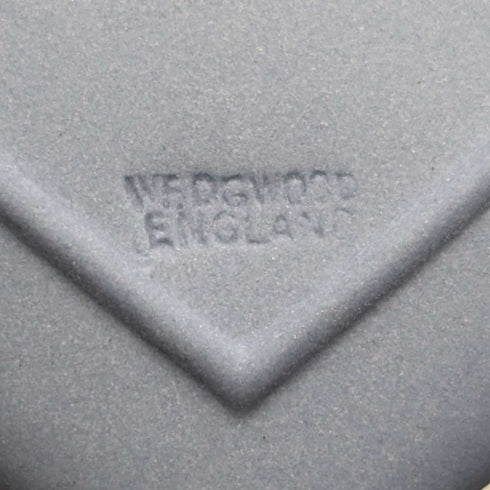 British Vintage Wedgwood Jasperware Heart-shaped Perfume Bottle