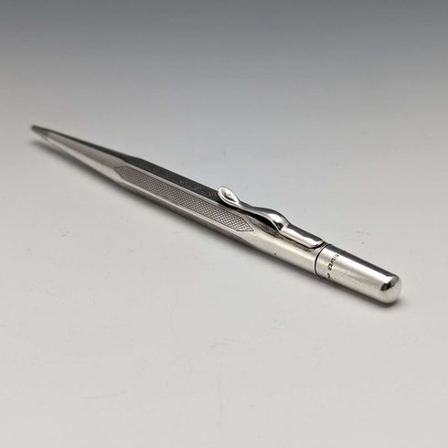 British Vintage Lifelong Sterling Silver Mechanical Pencil with Leaflet