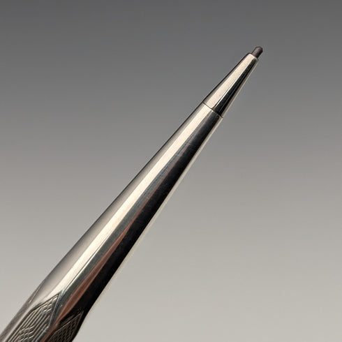 英國復古終身純銀自動鉛筆,附說明書