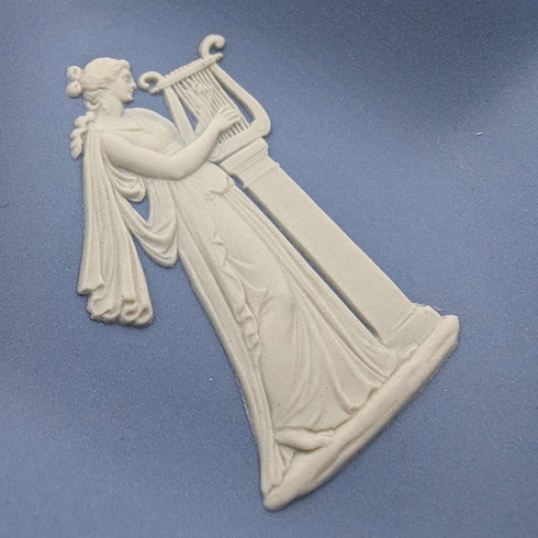British Vintage Wedgwood Jasperware Dish Set of 4 Pale Blue
