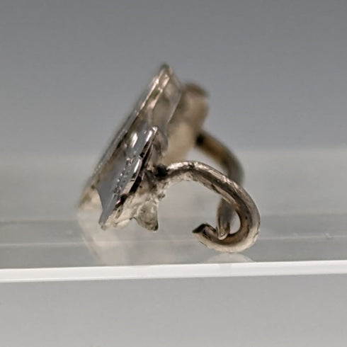 1897年 英国アンティーク 純銀製 馬蹄デザイン ブローチ Ward Brothers