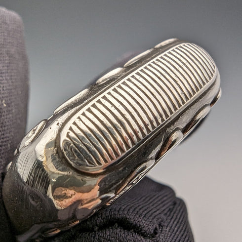 1893 British Antique Sterling Silver Vesta Case 12g Match Case Revell and Co