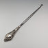 1907 British Antique Sterling Silver Handle Large Button Hook 24cm