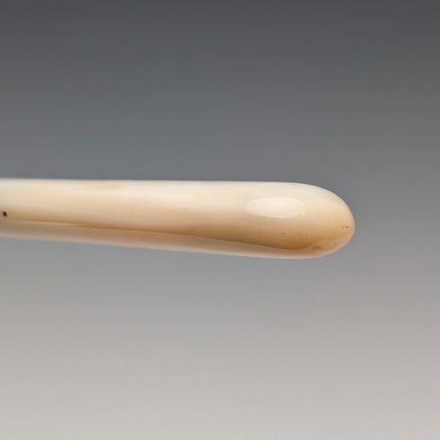1925 British Antique White Pearl Handle Bread Knife Boxed John Batt