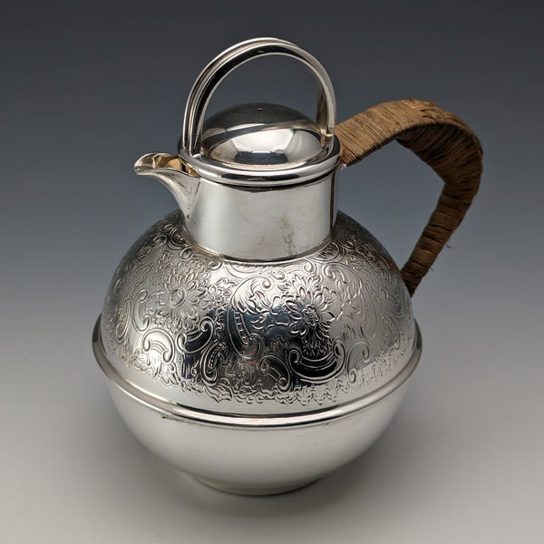 British Vintage Silver Plated 1 Pint Jersey Jug