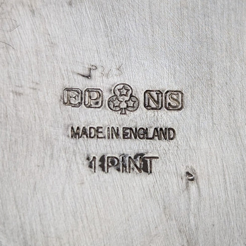 英国ヴィンテージ シルバープレート製 1パイントジャージージャグ