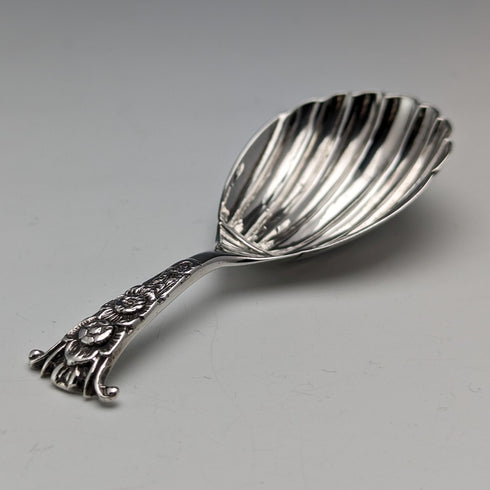 1910 年英國古董純銀茶盒湯匙 WAKELY & WHEELER