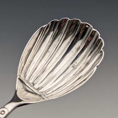 1910 年英國古董純銀茶盒湯匙 WAKELY & WHEELER