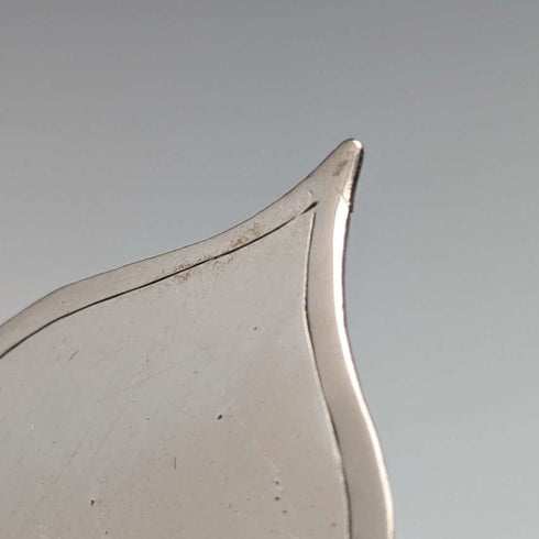 German Antique 800 Silver Embossed Pastry Server