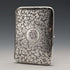 1897 British Antique Sterling Silver Double Door Card Case 122g Deakin and Francis