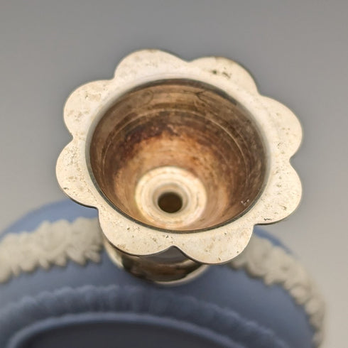 英国ヴィンテージ ウェッジウッド ジャスパーウェア製 ドングリ型パフュームボトル