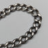 Circa 1900 British Antique Sterling Silver Albert Chain 35g 2 Color Rotating Fob