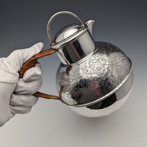 英国ヴィンテージ シルバープレート製 2パイントジャージージャグ