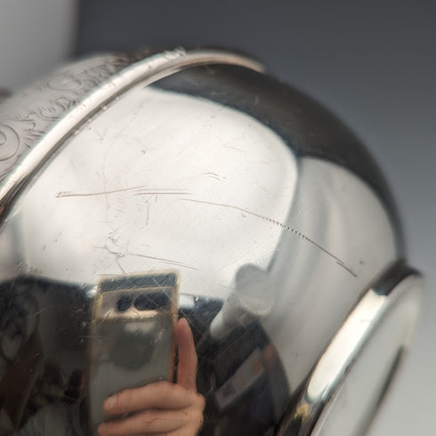 英国ヴィンテージ シルバープレート製 2パイントジャージージャグ