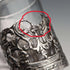 1906 British Antique Sterling Silver Holder Liqueur Glass Set of 5 Marks and Cohen Case