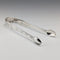 Circa 1800 British Antique Sterling Silver Sugar Tongs 33g Stephen Adams II