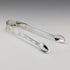 Circa 1800 British Antique Sterling Silver Sugar Tongs 33g Stephen Adams II