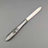 1913 British Antique White Pearl Handle Sterling Silver Blade Penknife Joseph Rodgers