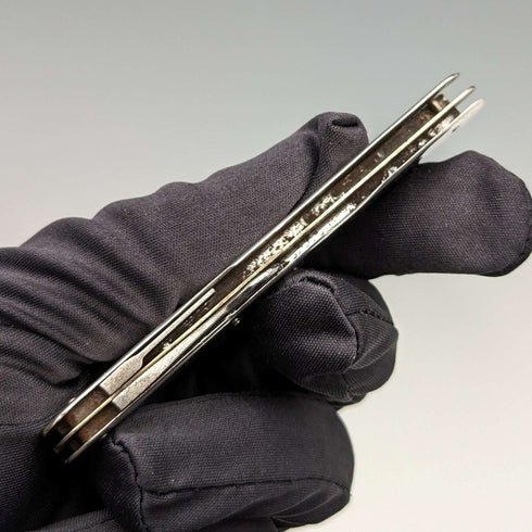 1923 British Vintage Sterling Silver Handle Multi Tool Needham Brothers