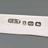 1884 British Antique White Pearl Handle Sterling Silver Blade Penknife Hilliard and Thomason