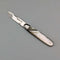 1911 British Antique White Pearl Handle Sterling Silver Blade Penknife Thomas Marples