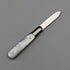 1930 British Vintage White Pearl Handle Sterling Silver Blade Penknife William Needham