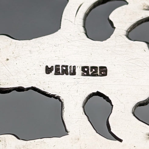 復古純銀茶濾鏤空雕刻 40 克